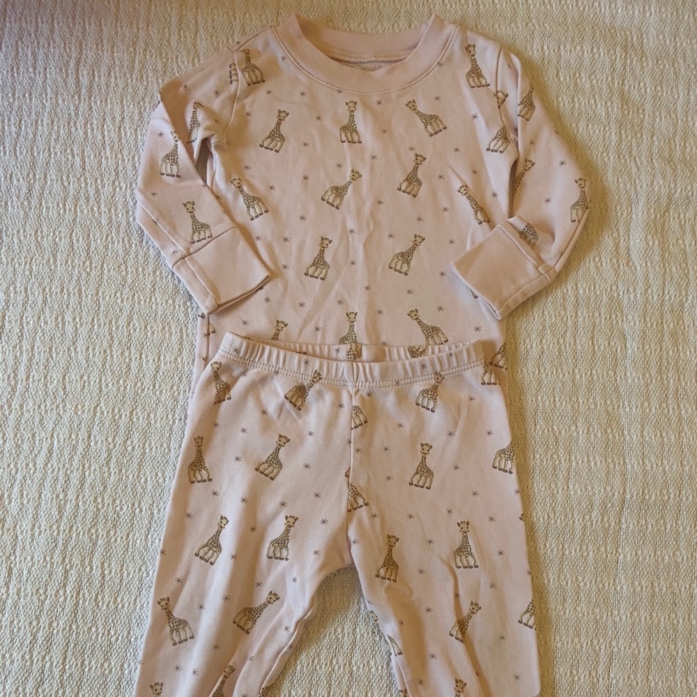 Kissy Kissy Sophie La Giraffe girls jammies